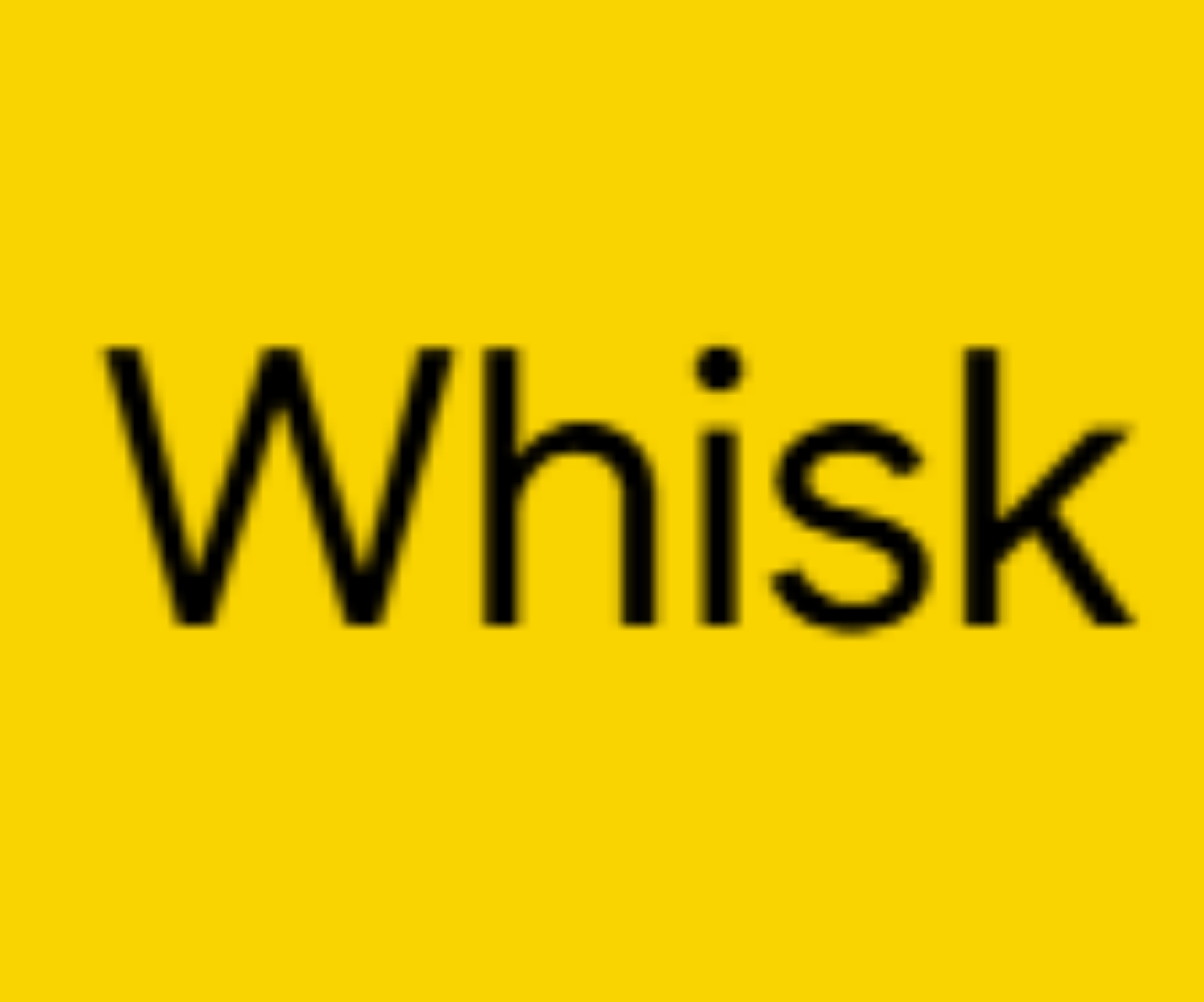 Whisk-谷歌